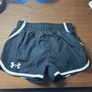 Under Armour Kids Black and White Shorts